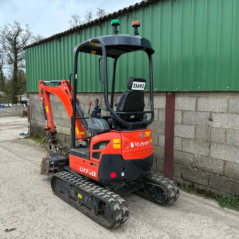 1.5T Excavator Kubota U17-3a 2023